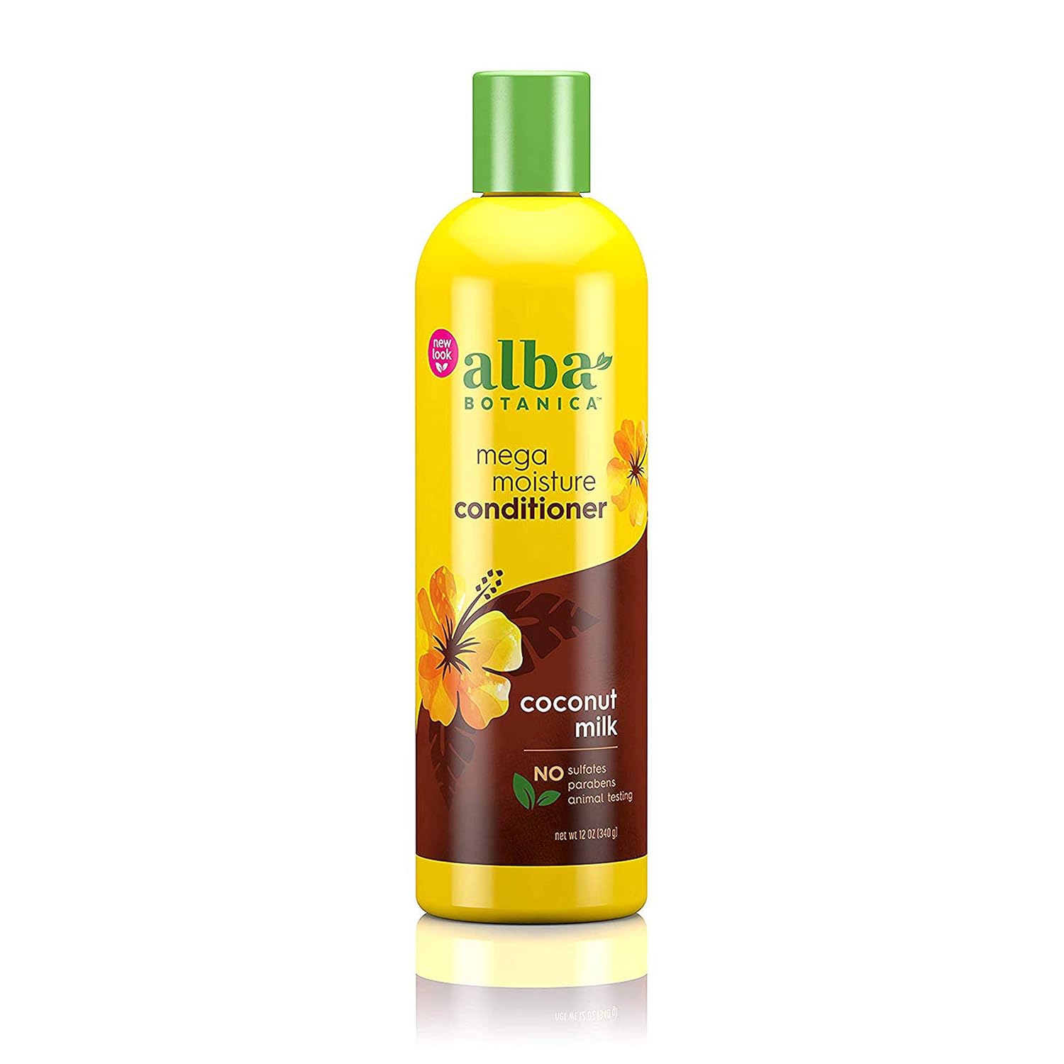Alba Botanica Drink It Up Coconut Milk Hawaiian Conditioner, 12 oz, 354.88 ml (Pack of 1)