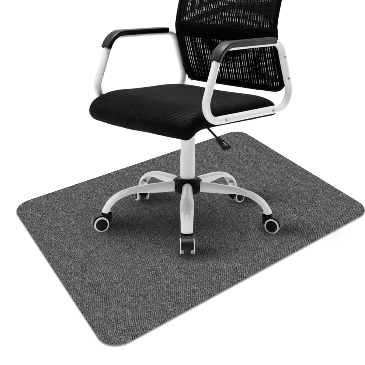 Office Chair Underlay - 90 x 120 cm Floor Protection Mat for Hard Floors, Scratch-Resistant, Desk Chair Underlay for Laminate, Parquet, Tiles