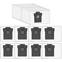 (9 Pieces) P10 Pro Ultra Replacement Dust Bags Compatible With Mova P50 Pro Ultra/ P10 Pro Ultra/ P10 Ultra/ S20 Ultra Robot 
