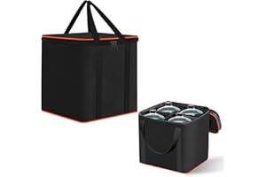 Mini ​Fuel ​Cylinder Storage Bag,for 4-Pack Refillable 1LB Empty Propane Cylinder Tank Cover,Gas Tank Protective bag,600D Oxf