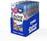 INABA Juicy Bites Cat Treats Chicken & Tuna 198g 6 Pack Moist