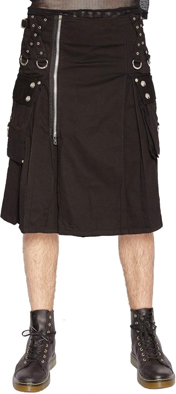 all black kilt