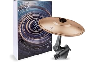 TZQZYL Car Cymbal, Car Air Vent Mini Drum Crash Cymbal for Car Vent, Make Your Driving More Fun, Suitable for all Types of Vehicles, Rose Gold