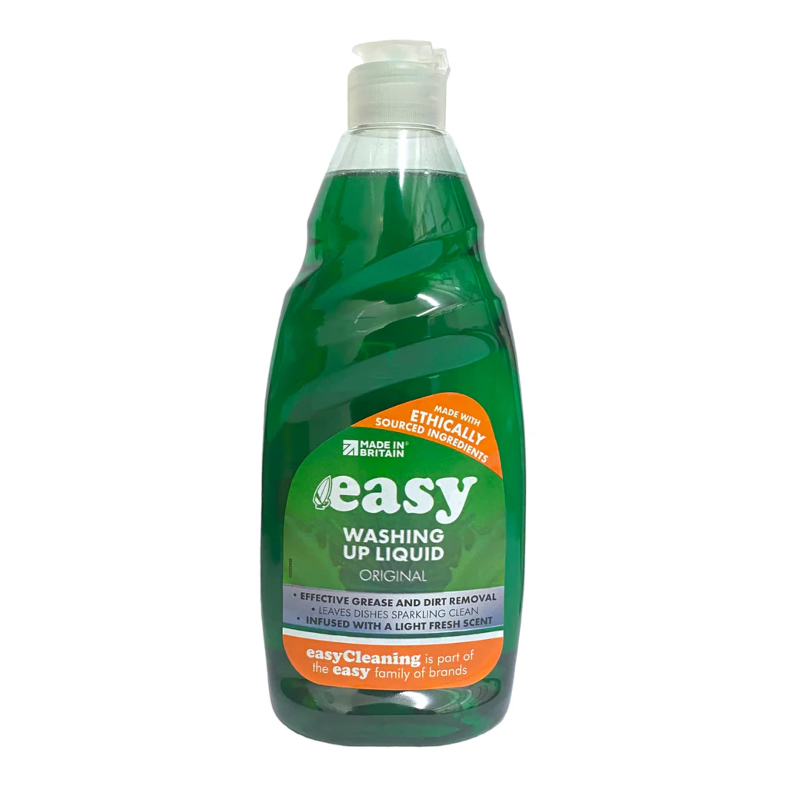 Easy WX00565 Washing up liquid, washing liquid, 500 ml, assorted packaging, Pack of 2