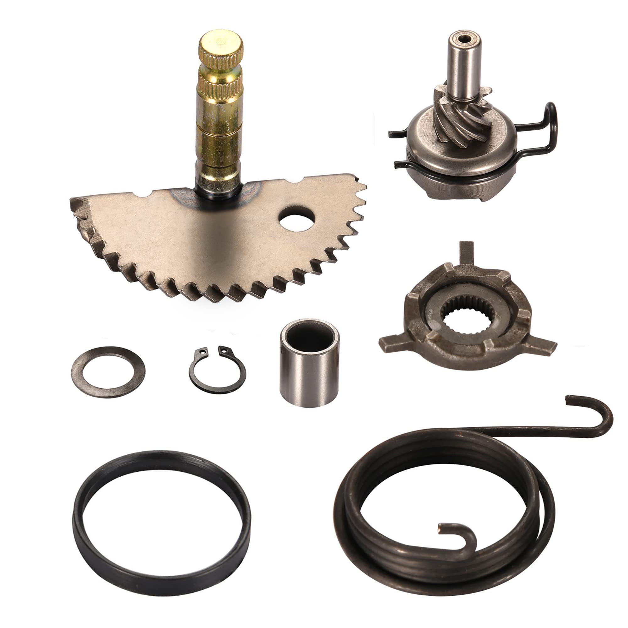 GOOFIT Kick Start Gear Shaft Rebuild Kit Idel Gear Replacement for GY6 50cc 60cc 80cc Motors Scooter