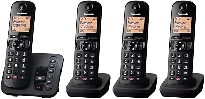 Panasonic KX-TGC264E Digital Cordless Phone with 18-Minute Answering Machine