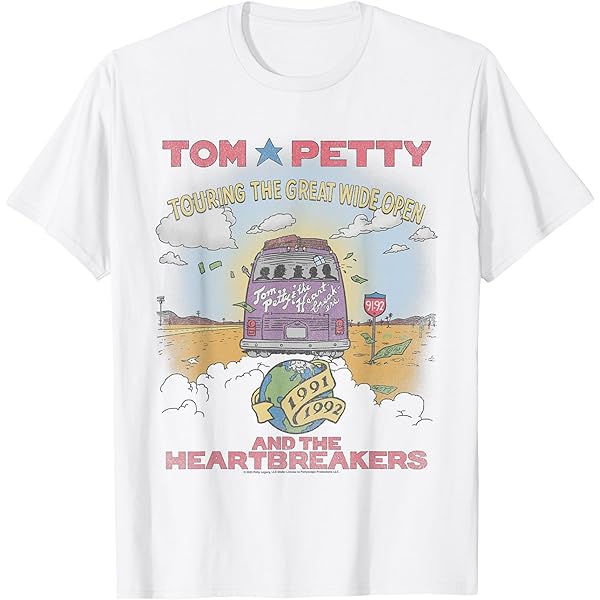 Amazon.com: Tom Petty The Great Wipe Open Kids T Shirt (2) for
