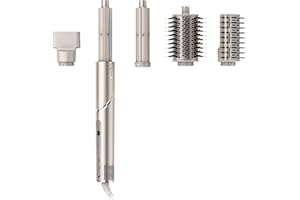 Shark HD430C FlexStyle Air Styling & Drying System, sèche-cheveux puissant et multi-styleur avec bigoudis auto-enveloppants, brosse à pagaie, brosse ovale, fixation concentrateur, pierre