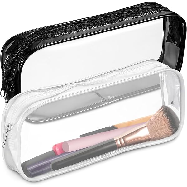 HINZIC Transparente Kosmetiktaschen Set – 3 Größen, Wasserdicht Mit Druckknopfverschluss Für Unterwegs