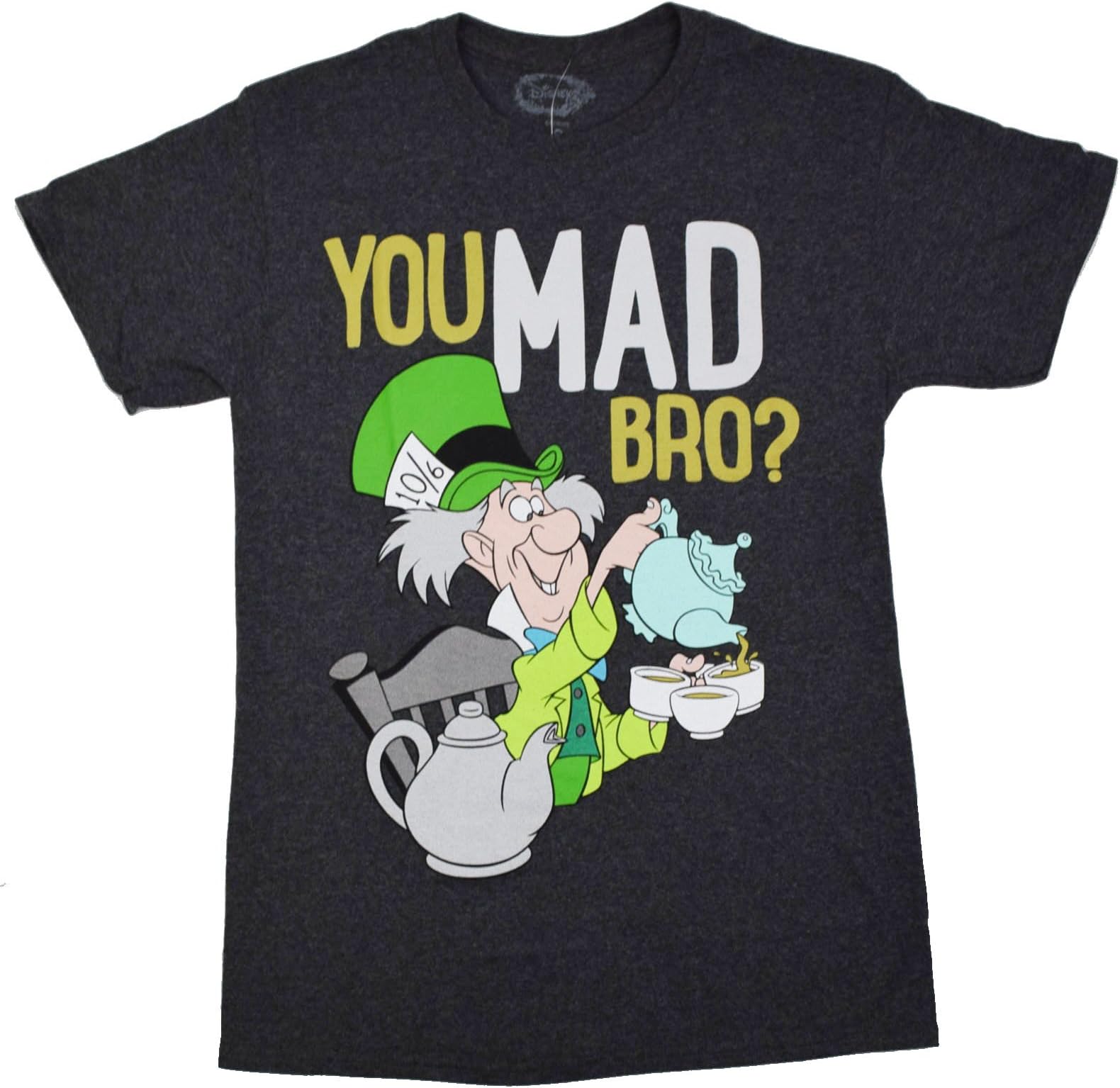 Alice In Wonderland Mad Hatter U Mad Bro? T-shirt