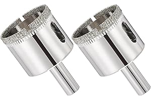 DTGN Diamond Hole Saw 1.38"/35mm - 2 PCS - Good for Glass, Ceramic, Tile, Marble - Diamond Hole Saw Cutter