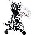 Randimals Randimini Collection Zebra Kangaroo Called Zangaroo. Floppy Plush Bean Filled Toy 6.5”, Soft & Huggable, Premium Quality Hybrid Animal Friend Encourages Adventure & Imagination