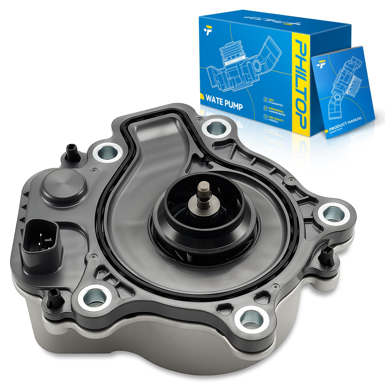 PHILTOP Engine Water Pump Compatible with Toyota Prius C V 2010-2019, for Lexus CT200h 2011-2017 Water Pump Kit