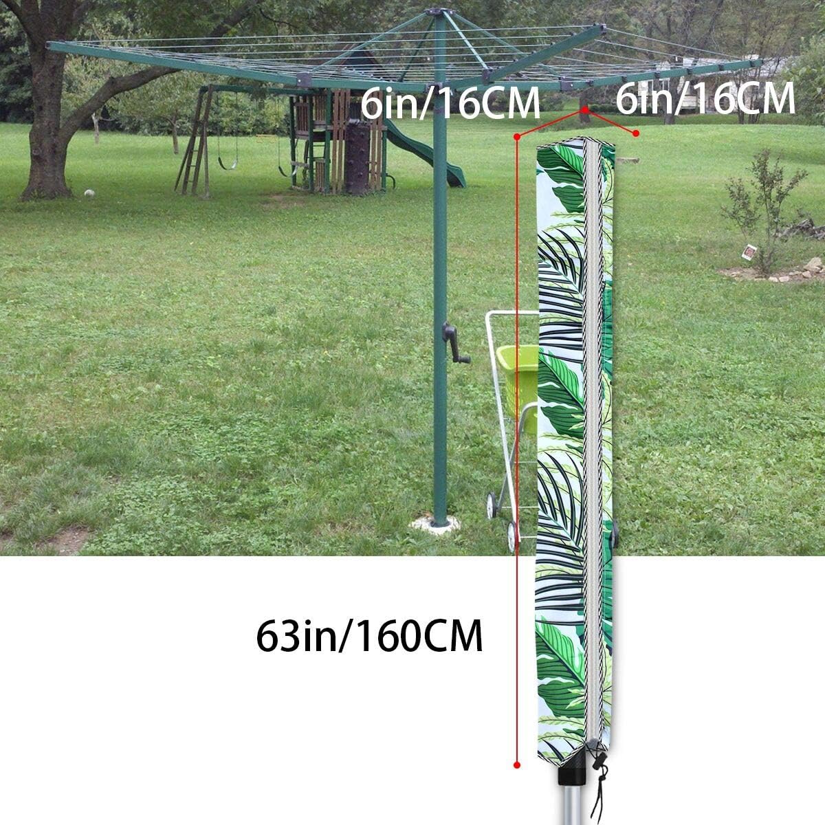 ALaSou Rotary Washing Lines Cover,Rotary Line Washing Cover Waterproof