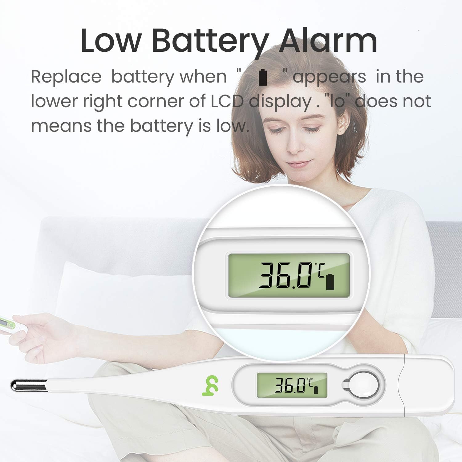 Femometer Digital Oral Thermometer, Body Temperature Thermometers