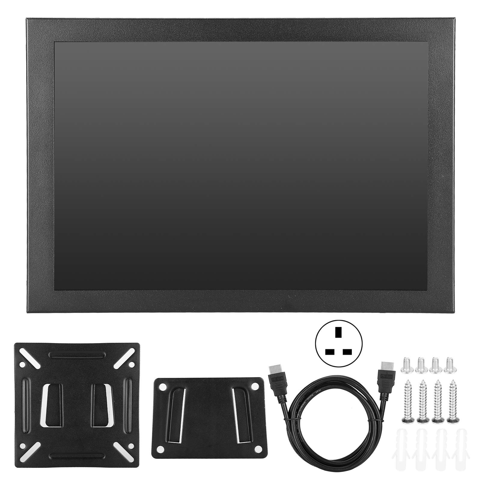 110‑240V Gaming Display, Convenient Clear Images 60Hz PC Display, for Microscopes Computers(British regulatory)