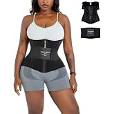 Sculpt Snatch 2-in-1 Waist Trainer for Women, Faja Colombiana Corset with Tummy Control Shaping