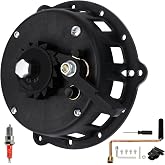 XIKOBY Easy Hand Crank Start Wind Up Recoil Starter Assembly for Predator 212 224cc Hemi Coleman CT200U Mini Bike BT200X B200R KT196 Go Kart 196cc 6.5HP Engine Axis M200 Minibike Parts with Hardware