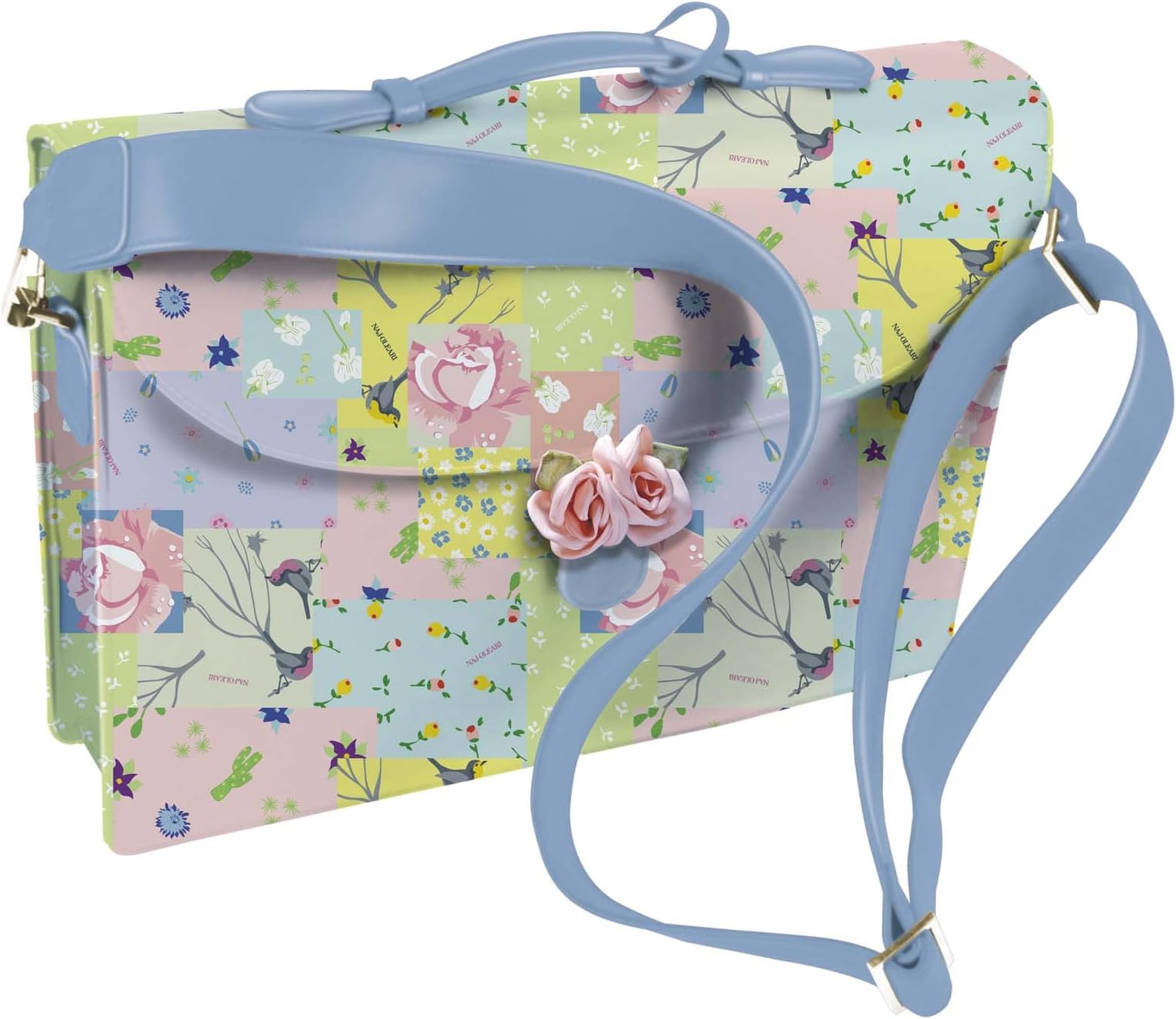 Naj Oleari UVA Fragola Rigid School Bag