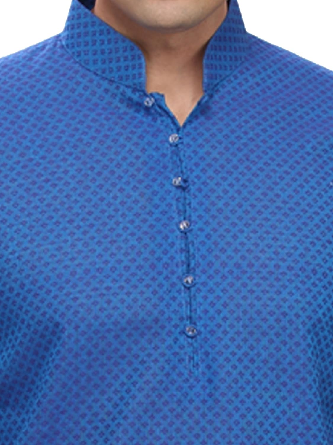 rg designers blue kurta pyjama set