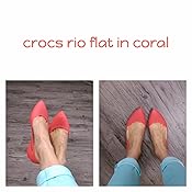 crocs rio flat size 8