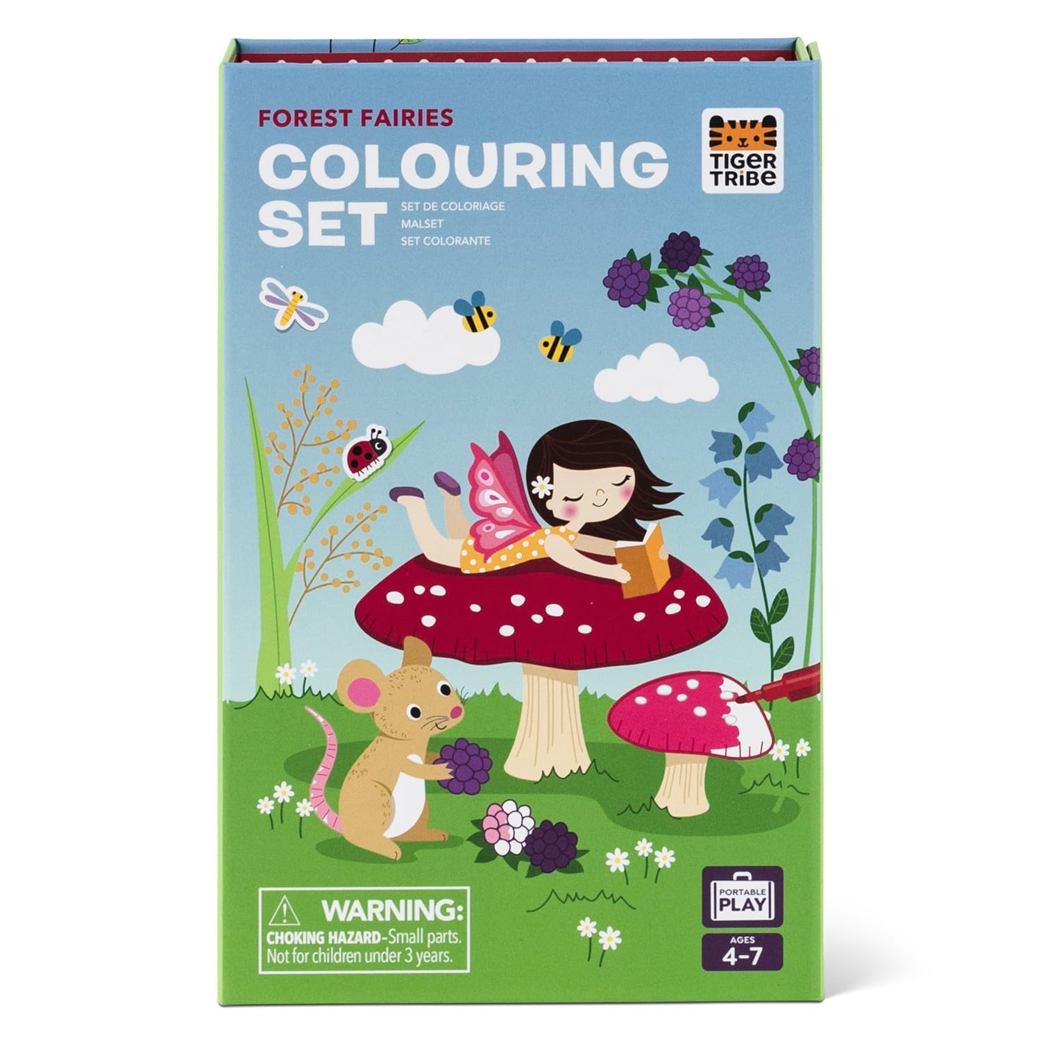 Bertoy 3760215 Activity Colouring Sets, Forest Fairies