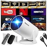 Mini Projector with WiFi and Bluetooth Built-in