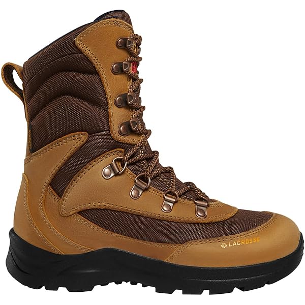Bottes De Chasse Homme Lacrosse Windrose 8" - Marron - Taille 12 Large (E) - Neuf