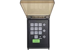 YIKQIDIS for Ghost Controls Premium Wireless Keypad for Ghost Gate Opener with Weatherproof Cover, Ghost Keypad for Automatic Gate Openers, Compatible with AXP1 AXS1 Remote - Model AXWK