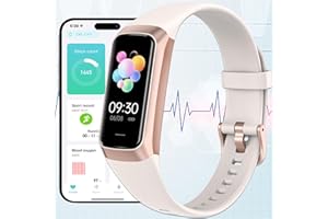 KYUHJU Fitness Tracker Watch, Smart Watch with Blood Pressure Heart Rate Sleep IP67 Waterproof Health Watch Fitness Activity Tracker Step Calorie Counter Pedometer Watches for Men Women Android iOS Phone