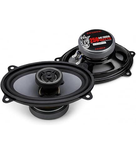 Amazon.com: Hifonics Zeus ZS46CX 4x6 Inch 2 Way 200W Car Audio