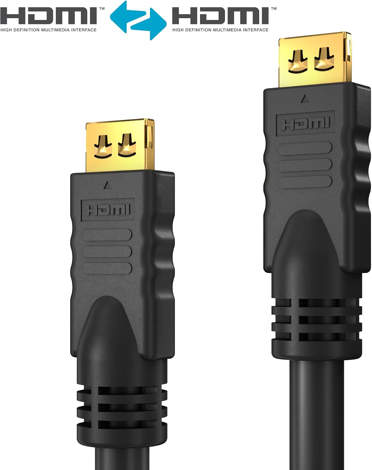 PureLink PureInstall Series Certified High-Speed HDMI Cable with 24-Carat Gold-Plated Contacts / Supports FullHD 1080p / 1440p / 1600p / 2160p / 4K x 2K / Deep Colour / x.v.Colour / Ethernet Channel / 3D / HDMI A Male to HDMI A Male / Triple Shielding and PureLink SLS (Secure Lock System) / 100 % tested for Professional AV Use - Image 3