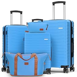 Luggage Sets 5 Piece Suitcases with