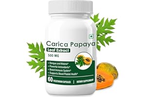 VK Papaya Leaf Extract 500mg - 60 Capsules