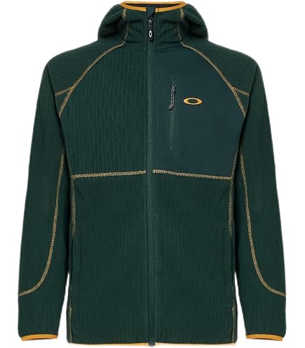 Oakley Mens Drift Tech Fleece Hoodie, Blackout, X-Small at Amazon