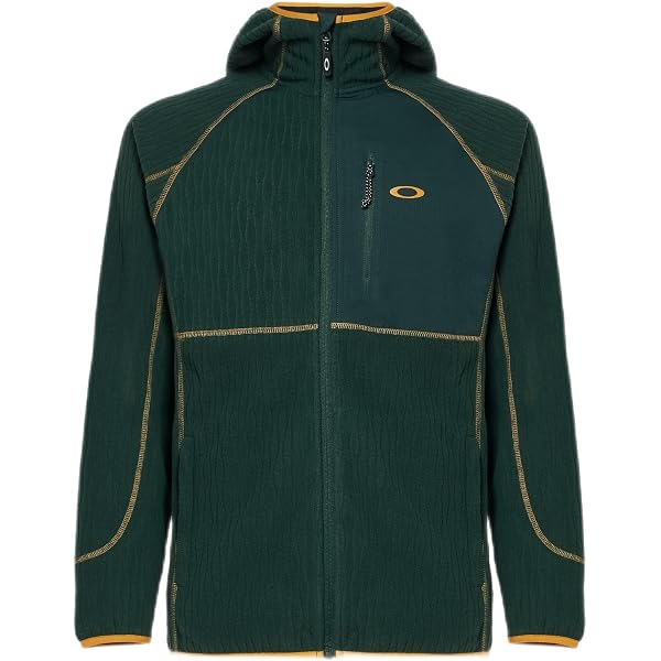 Oakley Mens Vista Full Zip Recycled Jacket, Grenache, X-Small at