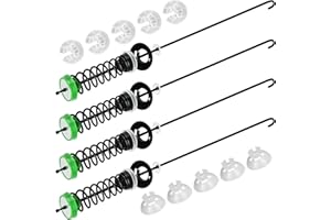 PULLUTY 【2025 Upgraded】W11130362 WTW5000DW2 WTW5000DW3 WTW5000DW1 MVWX655DW1 MVWC565FW2 MVWC565FW1 Washer Suspension Rod Kit for Whirlpool Maytag Kenmore Washer - Replaces W10594080 W10735786 W10748956