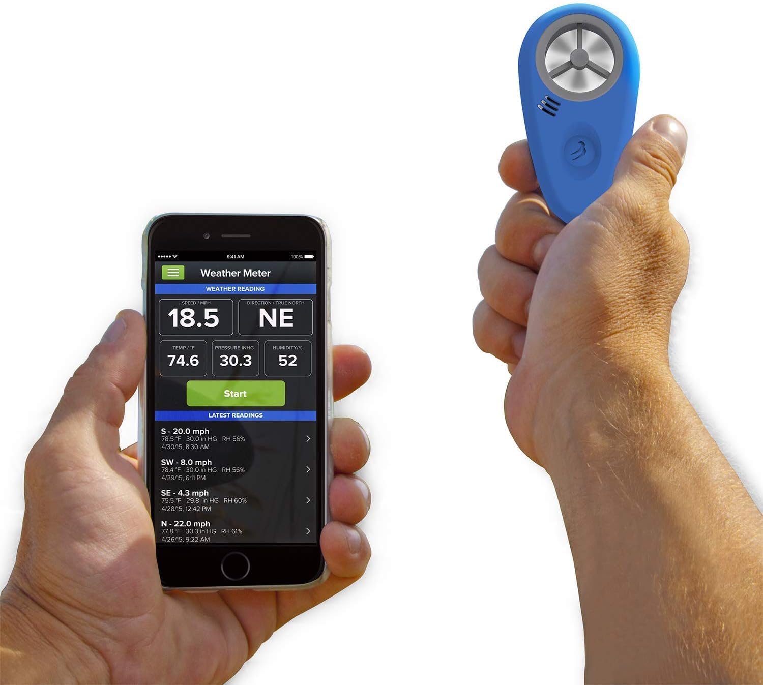 Measure wind with your smartphone