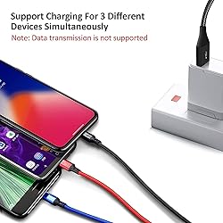 Laugwey Multifunction USB Charging Cable Set,3 Pack