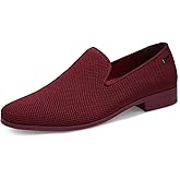UUBARIS Mens Dress Loafers Tuxedo Suit Slip on Shoes