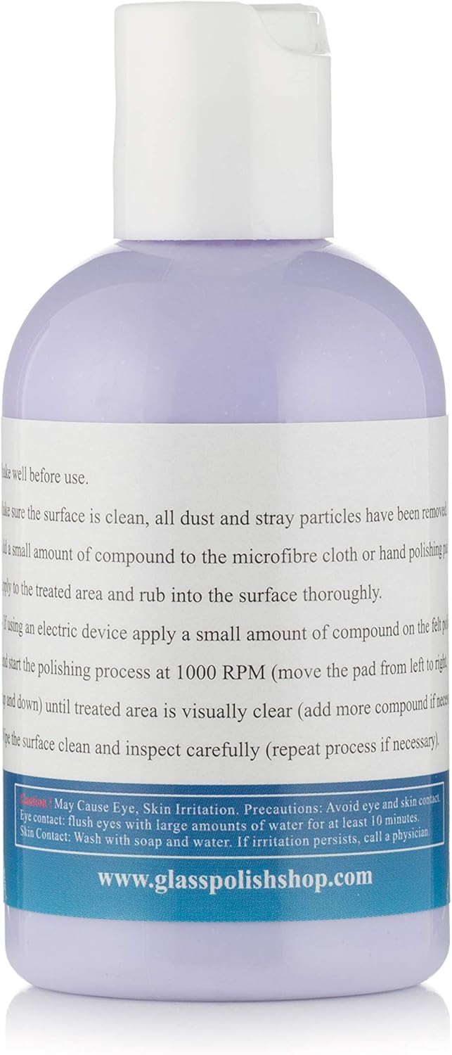 Glass Polish 3.4oz (100ml) Metal and Stainless Steel Polishing Compound, Polishing Solution for All Types of Metals - GP14023 - Image 3