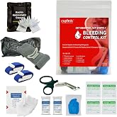 euphnix Bleeding Control Kit - Standard Pack 13 Pcs | Essential hemorrhage supplies for home, work, school, travel, and outdoor emergencies. Quick Clot, Compact, Instant Access