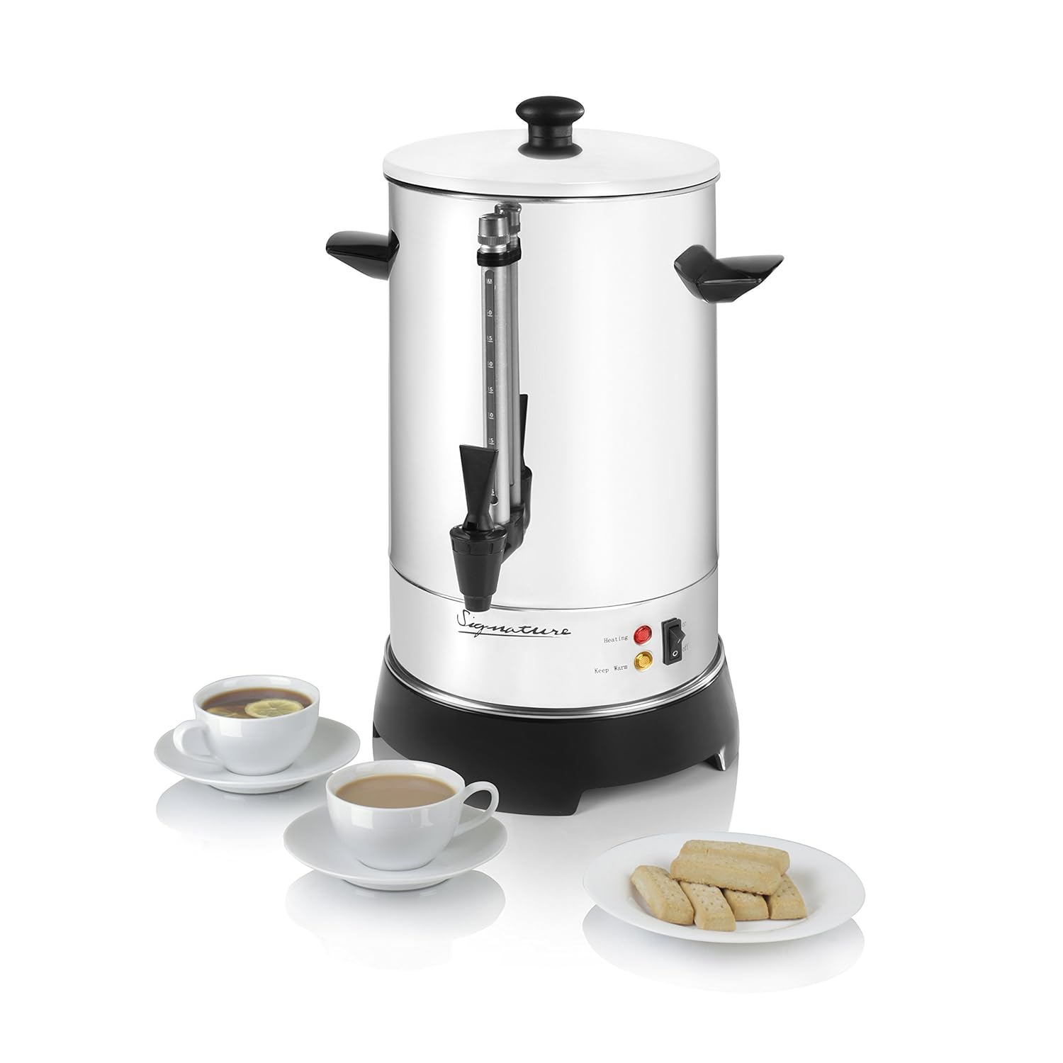 Signature S023 Catering Urn, Hot Water, Tea, Coffe Dispenser, Stainless