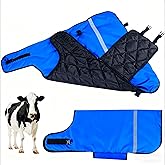 Calf Blanket Calves Warm Clothes Calf Saver Coat, Sheep Goat Blanket, for Keep Cows Goats Sheeps Warmming, Thickened Belly Protection