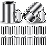 Blulu 50 Pcs Bulk Paint Cans with Lids 1 Pint Empty Metal Paint Bucket Multipurpose Leftover Paint Storage Containers for DIY Paints Crafts Project Adhesives