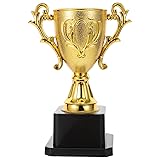 5.5 Gold Award Trophies: 1PCS Golden Trophies for