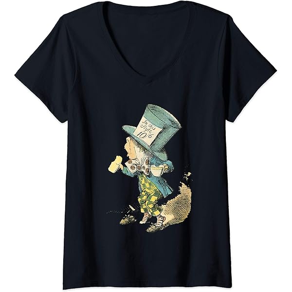 トップス 90s Alice in Wonderland MadHatter tee Vintage 90s Alice In Wonderland Mad Hatter Shirt | eBay