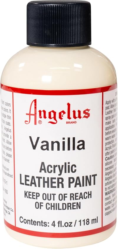 Angelus Acrylic Leather Paint - Flexible, Non-Toxic, Water Based