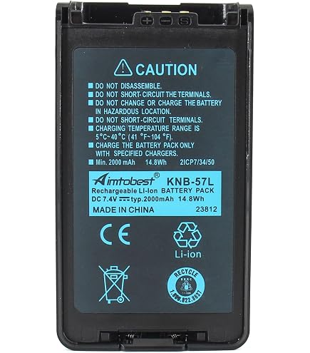 Amazon.com: Aimtobest KNB-57L 2000mAh Battery Compatible for