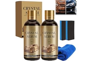 100ml PTZ Cristal Serum – Advanced Graphene Ceramic Coating for Cars | 9H Graphene, Ultimate Quick Effect Car Coating Spray for Shine & Protection, Nano Coat Restore for Paint, Glass & Wheel (2PCS)